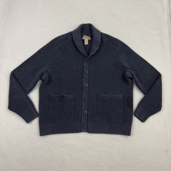 Duluth Trading Co Shawl Collar Cotton Cardigan Sweater XL - Picture 3 of 8